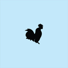 creative poultry vector logo template