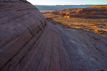 New Wave Trail Hiking Path, Page Arizona, America, USA.