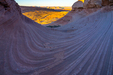 New Wave Trail Hiking Path, Page Arizona, America, USA.
