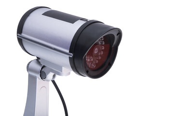 cctv camera isolated