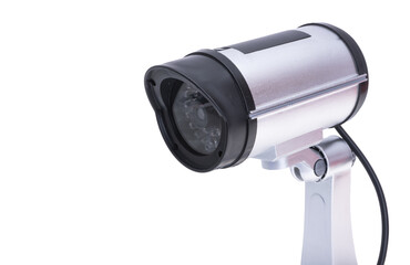 cctv camera isolated