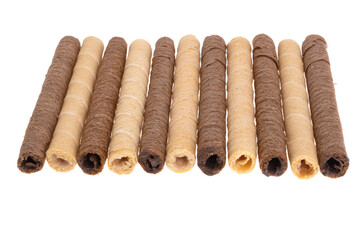 wafer rolls isolated