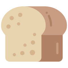 bread flat icon