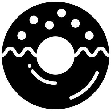 Donut Solid Icon