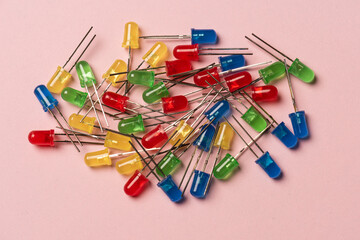 Assortment of LED diodes..