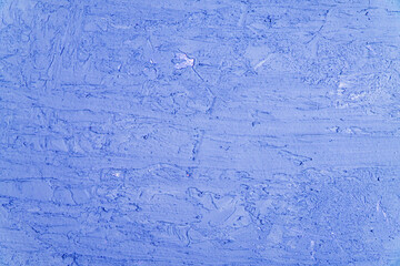 Craquelure blue color textured background. Abstract concrete interior background