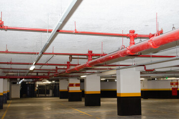 Naklejka premium Rede de Sprinkler