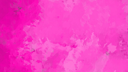 Pink colors watercolor illustration painting brush strokes