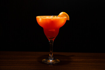 Fotografia de coctel a base de naranja