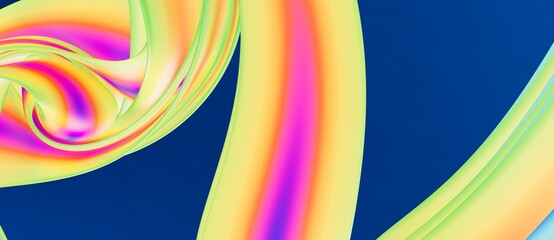 Abstract rainbow light wave futuristic