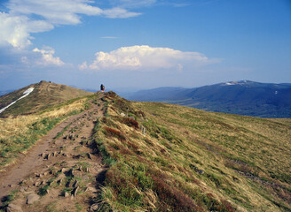 Polonina Wetlinska, Bieszczadzki National Park, Bieszczady, Poland