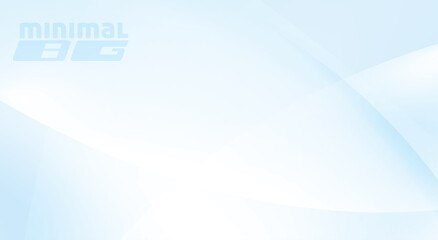Abstract light blue and white minimal background