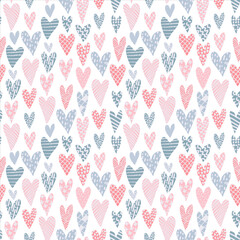 simple cute pattern with hearts for valentine's day, birthday, wedding. for decoration, fabric and packaging