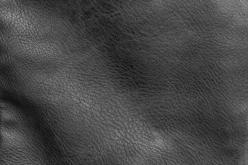 Black Abstract Pattern Leather Natural Background Dark Material Texture