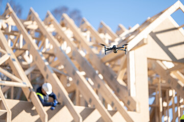 Drone and construction