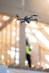 Drone and construction