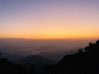 Sunrise in the Mount Everest