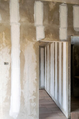 Construction of houses in series, concrete casting conquest of rural space in Latin America, accessible housing.