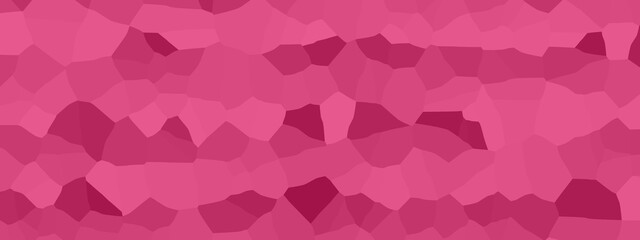 Banner of abstract geometrical background Ruby color. Random pattern background. Texture Ruby color pattern background.