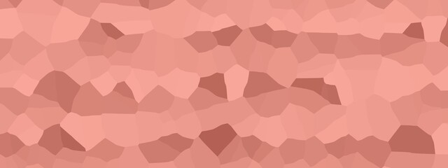 Banner of abstract geometrical background Salmon color. Random pattern background. Texture Salmon color pattern background.