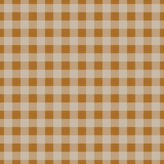 Plaid pattern. Brown on Light grey color. Tablecloth pattern. Texture. Seamless classic pattern background.