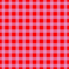 Plaid pattern. Red on Lavender color. Tablecloth pattern. Texture. Seamless classic pattern background.