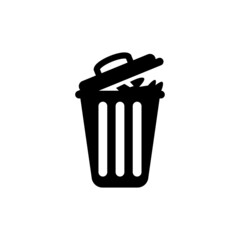 trash icon vector design templates