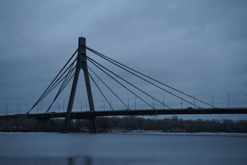 Obraz premium bridge over the river