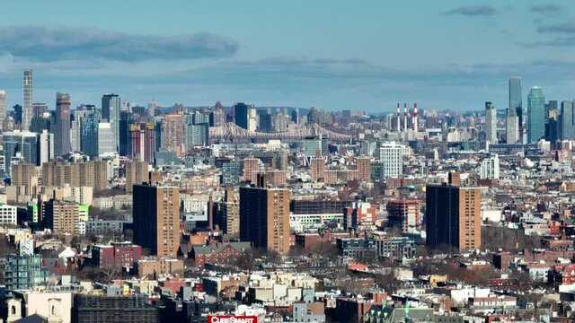 Aerial of Brooklyn, New York (2021)