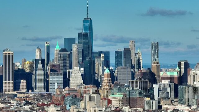 Aerial of Brooklyn, New York (2021)