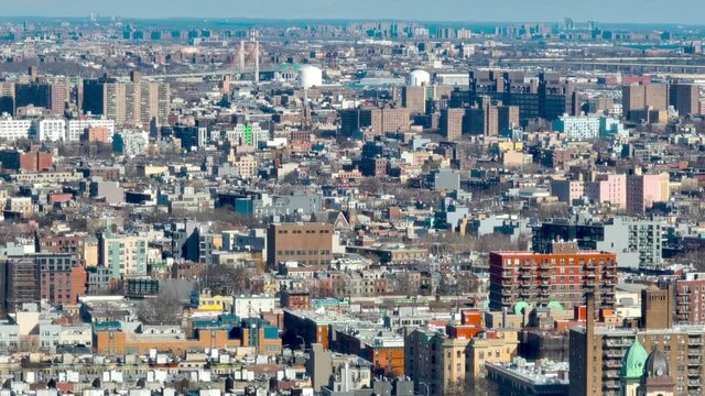 Aerial of Brooklyn, New York (2021)
