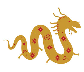 Naklejka premium chinese zodiac dragon