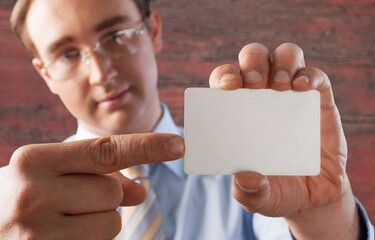 Human hand holding paper banner note for text. Concept new strain or variant of covid19