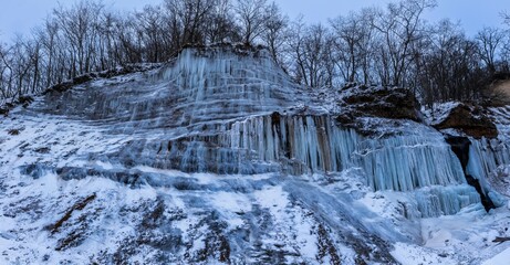 赤城山小滝氷瀑トレッキング
