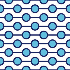 Circles, lines pattern. Ethnic background. Line, circle shapes seamless ornament. Stripes, rounds ornate. Tribal wallpaper. Folk image. Tribe motif. Digital paper, web design, textile print. Vector