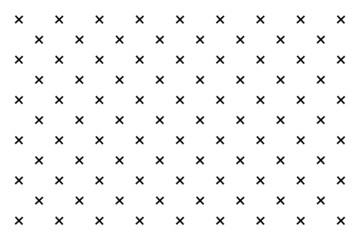 Cross - diagonally distributed simple minimalistic geometric vector pattern. Texture, background. 