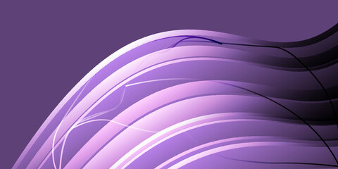 Purple background with leaves