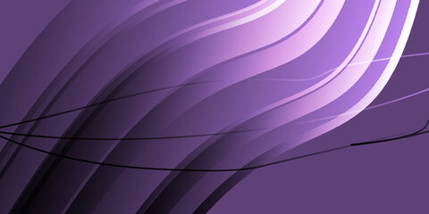 Purple background with leaves