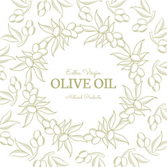 olive oil card