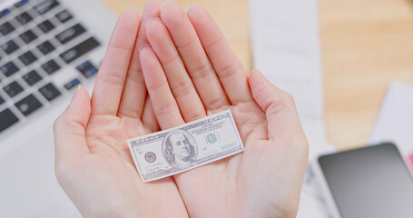 money getting smaller