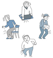 膝関節の痛み-体への負担