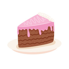 slice of birthday cake