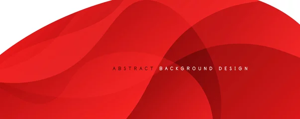 Fotobehang Trendy simple fluid color gradient abstract background with dynamic wave line effect. Vector Illustration For Wallpaper, Banner, Background, Card, Book Illustration, landing page © antishock