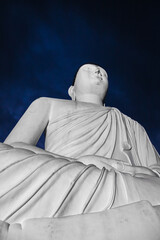 White Buddha statue Korathota Raja Maha Viharaya