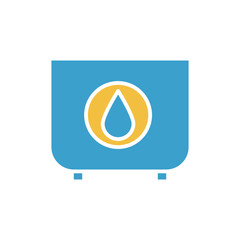 Water tank icon