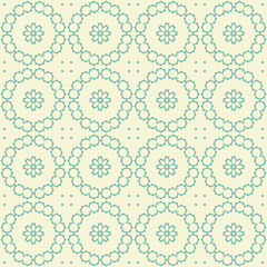 Abstract seamless pattern with various shapes. Geometric pattern for fabric. Textile background.