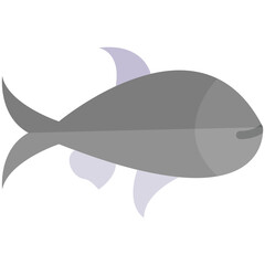 Fish flat icon