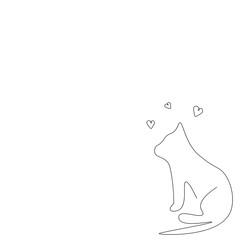 Happy valentines day background love hearts vector illustration