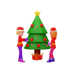 merry christmas and new year concept