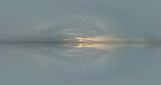 sky 360 equirectangular hdr spherical mirror, panoramic clouds environment map landscape projection. High quality 4k footage